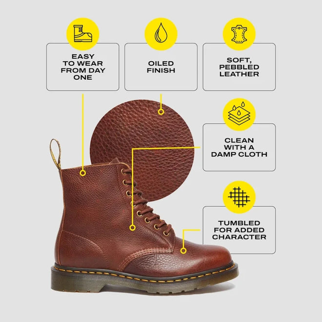 Dr Martens 1460 Pascal Cashew Tan Ambassador