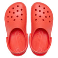 Top down view of adults star fish bright orange Crocs Classic clogs on a white background.,
198445192630,
198445192647,
198445192654,
198445192661,
198445192678,
198445192685,
198445192579,
198445192586,