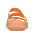 Crocs - Womens Getaway Strappy Slide Sandal Electric Sunstone Orange