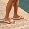 Archies Arch Support Jandal White