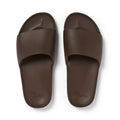 Archies Arch Support Slide Chocolate Brown