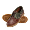 Barbour Mens Re-Engineered Deck Boat Shoes Mahogany