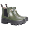 Barbour Halton Olive Chelsea Wellingtons Womens Rainboot