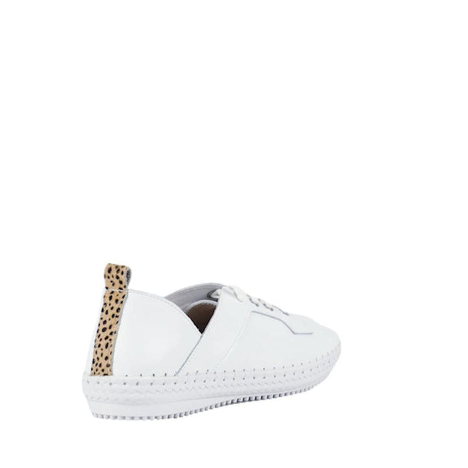 Bay Lane Scali White Womens Leather Summer Shoe