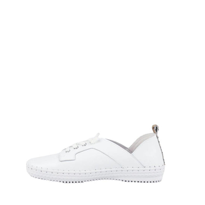 Bay Lane Scali White Womens Leather Summer Shoe