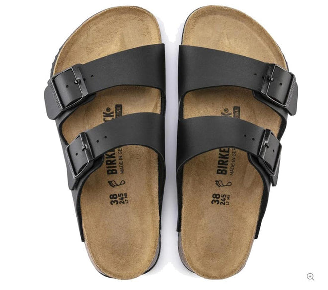 Birkenstock Arizona PROF Birko Flor Black Regular Width