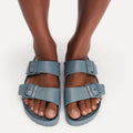 BIRKENSTOCK Arizona EVA Basalt Grey Narrow Width