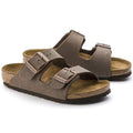 Birkenstock Kids Arizona Mocca Birkibuc Narrow Slides