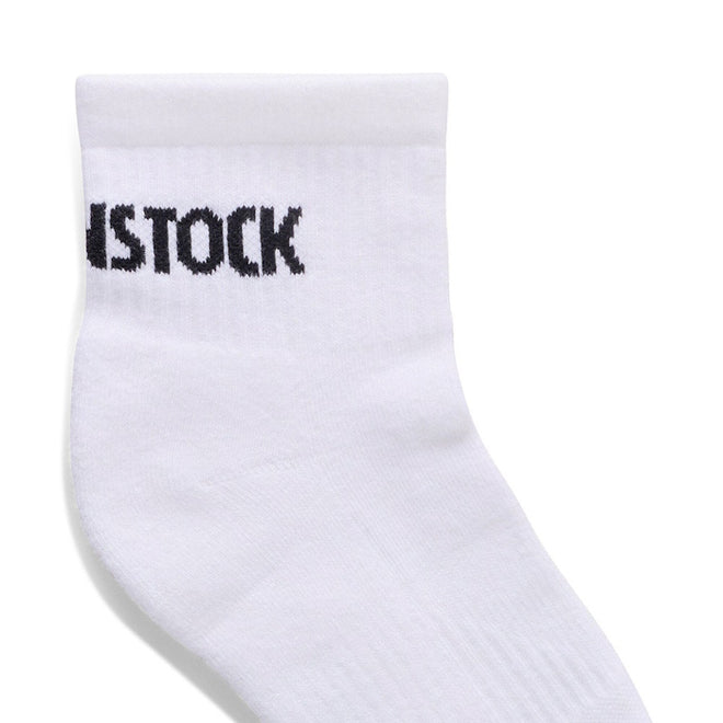 BIRKENSTOCK Crew Ankle Sock White Cotton