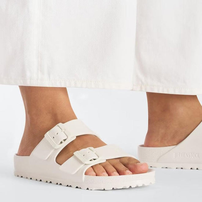 Birkenstock Arizona EVA Eggshell Off White Narrow Width