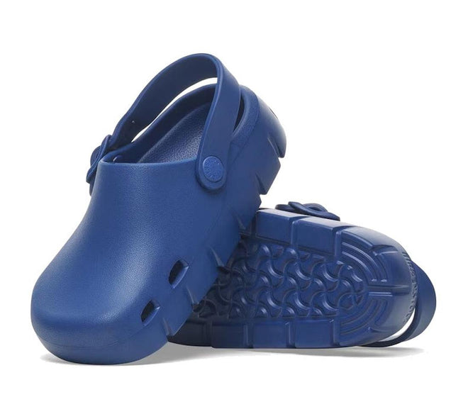 Birkenstock Kids EVA Navy Birki-Flow Clog Sandal