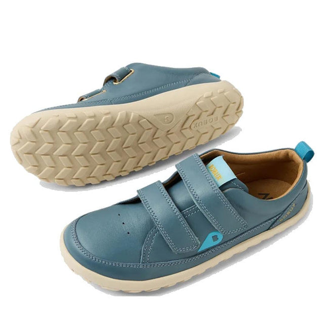 Bobux Kid+ Dawn Leather Sneaker Stormy Weather Blue