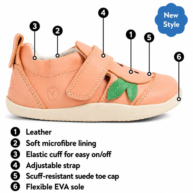 Bobux XP Explorer Little Sprouts Apple Pomme First Walker Green