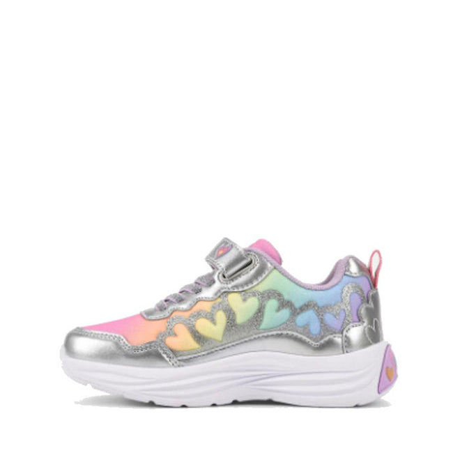 Clarks Addison Rainbow Multi Light Up Trainer