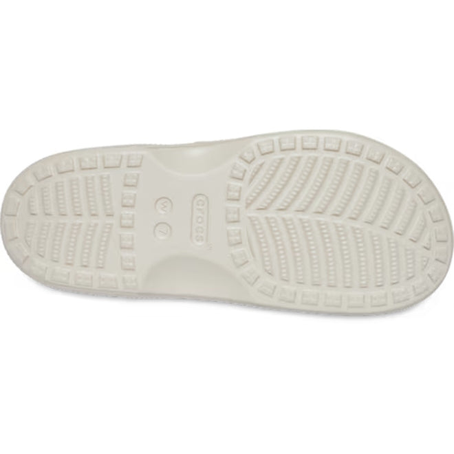 Crocs Womens Saturday Enamel Buckle Frappe Sandal Slide