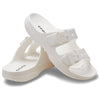 Crocs Womens Classic Saturday Sandal Slide White