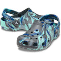 Crocs Kids Classic Clog Marbled Carbon Multi Youth
