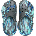 Crocs Kids Classic Clog Marbled Carbon Multi Youth
