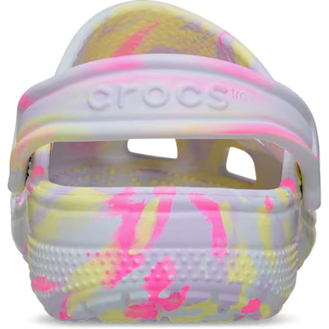Crocs Kids Classic Clog Marbled Sky Ice Multi Youth