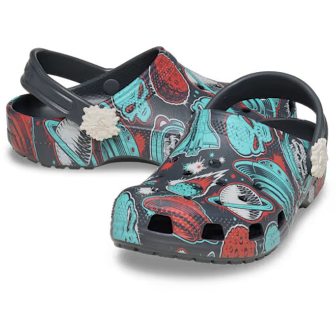 Crocs Kids Classic Clog Space Monster Junior Youth