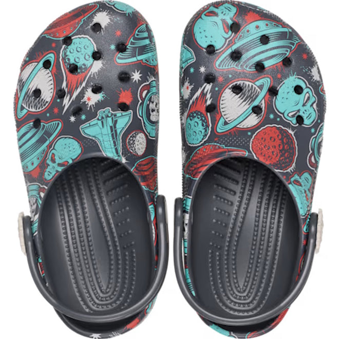 Crocs Kids Classic Clog Space Monster Junior Youth
