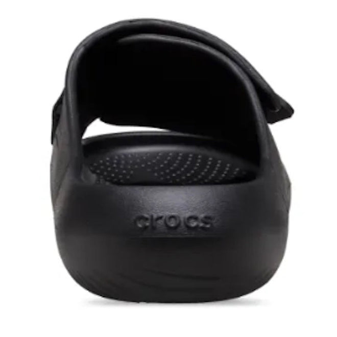 Crocs Adults Mellow Luxe Recovery Slide Black Not Returnable CLEARANCE