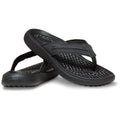 Crocs Mens Yukon Vista Literide Flip Black Black