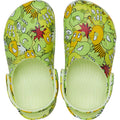 Crocs Toddlers Classic Clog Glow Monster Camo Clog Glow In the Dark
