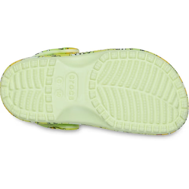 Crocs Toddlers Classic Clog Glow Monster Camo Clog Glow In the Dark
