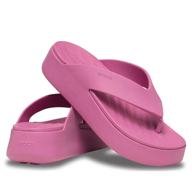 Crocs - Womens Getaway PLATFORM Flip Sandal Quiet Rose Pink