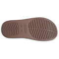 Crocs Womens Getaway Strappy Truffle Brown Slide