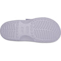 Crocs Womens Saturday Enamel Buckle Purple Halo Sandal Slide