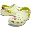 Crocs Kids Classic Clog Friendship Bracelet Frothy Green Junior Youth