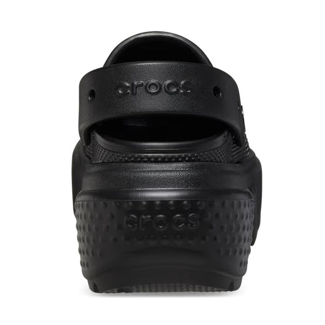 Crocs Stomp Classic  Clog Adults Black Platform CLEARANCE