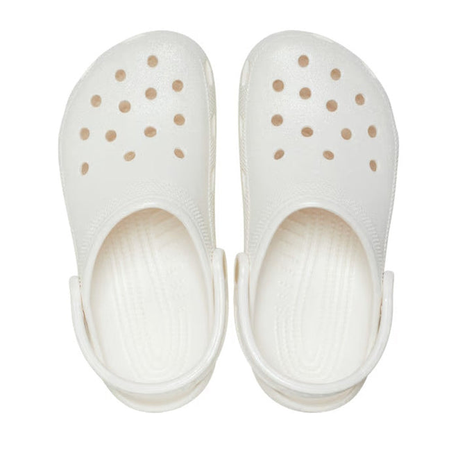 Crocs - Classic Clog Adults White Glitter
