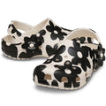 Crocs Kids Toddlers - Classic Clog K Pop Petals Off White Black