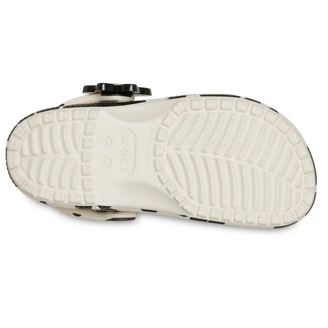 Crocs Kids Toddlers - Classic Clog K Pop Petals Off White Black