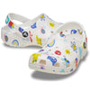 Crocs Kids - Toddlers Classic Doodle Clog K White Sandals