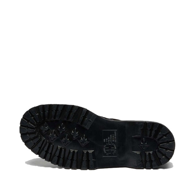 Dr Martens 1460 Bex Black Buckle Atlas Leather Boot With Zip