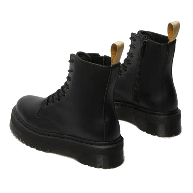 Dr Martens Jadon II Black Mono Vegan 8 Up w/Zip