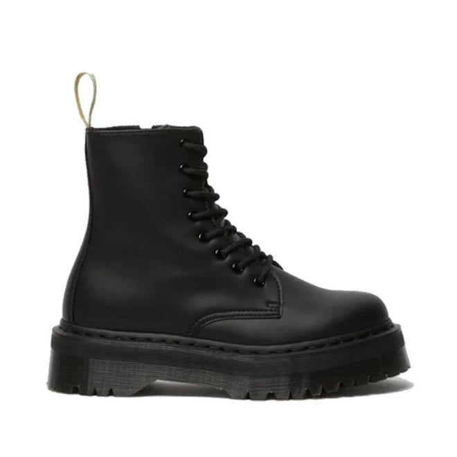 Dr Martens Jadon II Black Mono Vegan 8 Up w/Zip