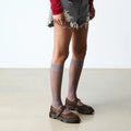Dr Martens Mary Jane Flower Dark Brown Crazy Horse