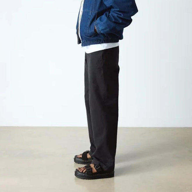 Dr Martens Myles Black E.H Long Napped Suede Sandal