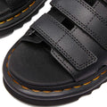 Dr Martens Raine Slide Sandal Black Athena Leather