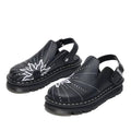 Dr Martens Zebzag Mule Solar Flare Genix Nappa Black