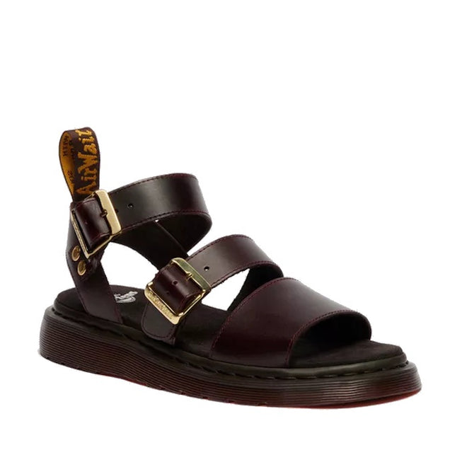 Dr Martens Gryphon Charro Atlas Leather Sandal Red
