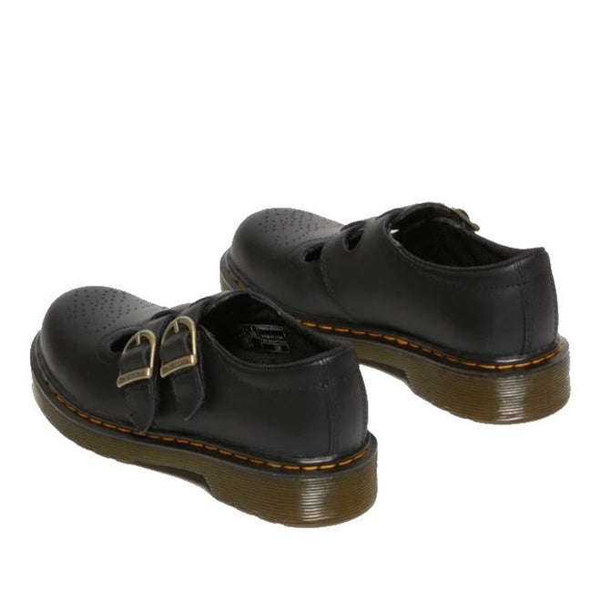 Dr Martens Kids 8065 J Black Softy T Mary Jane Leather Shoe