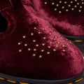 Dr Martens 8065 2 Strap Mary Jane Vegan Cherry Red Velvet