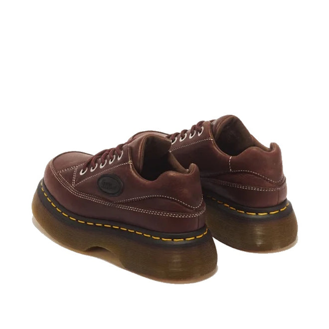 Dr Martens Buzz 5i Dark Brown Grizzly Leather Shoe