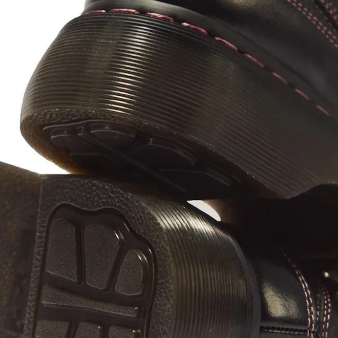 Dr Martens Buzz 5i Hearts & Stars Milled Gloss Leather Shoe